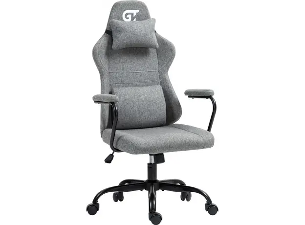 Кресло геймерское GT RACER X-2322 Fabric Gray - изображение 2