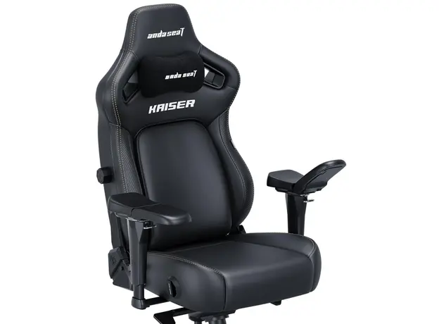 Кресло игровое Anda Seat Kaiser 4 Size L Black Premium PVC (AD12YDDC-L-20-B-PV/C) - изображение 4