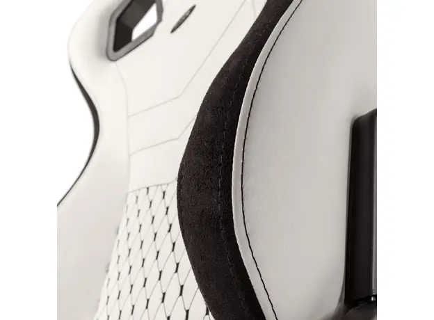 Кресло геймерское NOBLECHAIRS Epic Series White/Black (NBL-PU-WHT-001) - изображение 4