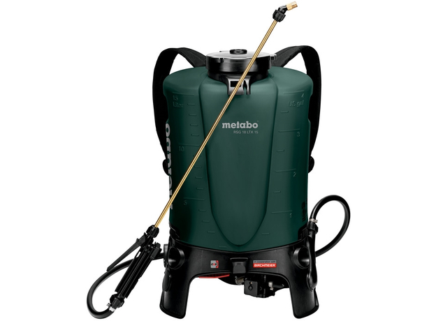 Опрыскиватель аккумуляторный Metabo RSG 18 LTX 15 л (602038850)  Опрыскиватель аккумуляторный Metabo RSG 18 LTX 15 л (602038850)