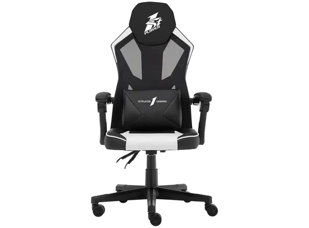 Кресло для геймеров 1stPlayer P01 Black-White 