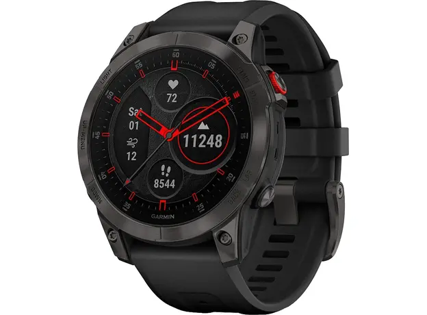 Смарт-часы Garmin Epix Gen 2 47 mm Slate Steel with Graphite Band (010-02582-11) 