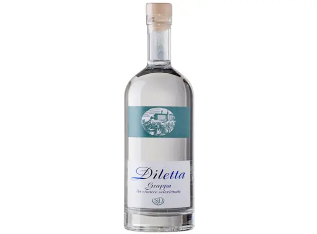 Граппа Diletta White 40% 1 л (8024158070342) 