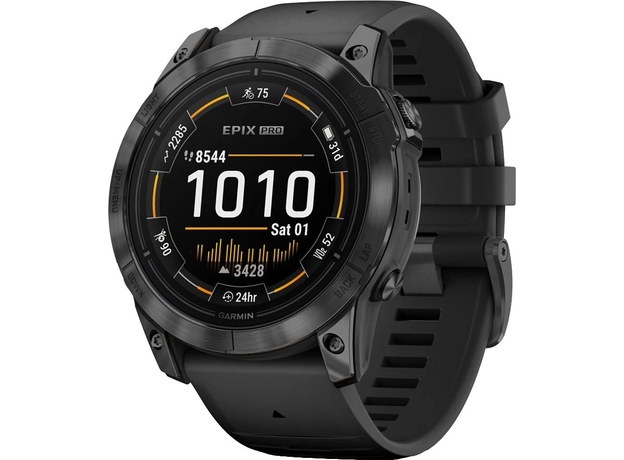 Смарт-часы Garmin Epix Pro (Gen 2) 51mm Slate Grey with Black Band (010-02804-21) 