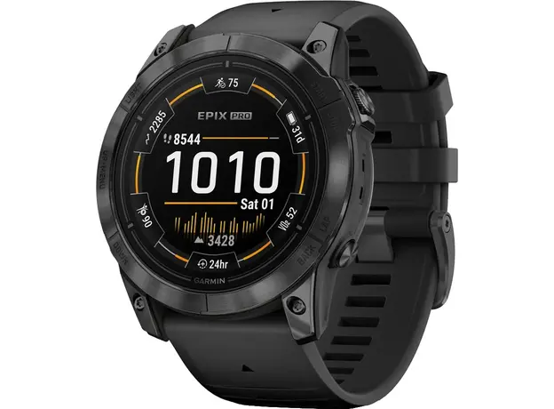 Смарт-часы Garmin Epix Pro (Gen 2) 51mm Slate Grey with Black Band (010-02804-21) 