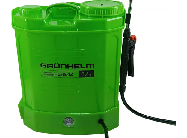 Опрыскиватель аккумуляторный Grunhelm GHS-12 12 л (BP133783) - изображение 7 Опрыскиватель аккумуляторный Grunhelm GHS-12 12 л (BP133783) - изображение 7