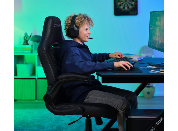 Кресло для геймеров Trust GXT703 RIYE Black (TR25128) - изображение 7
