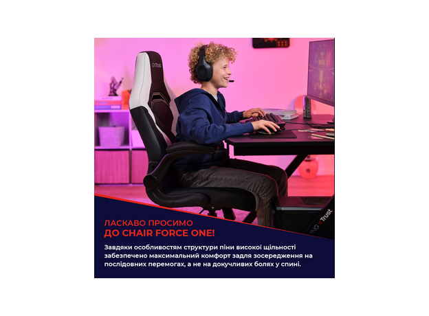 Кресло для геймеров Trust GXT703 RIYE Black (TR25128) - изображение 14