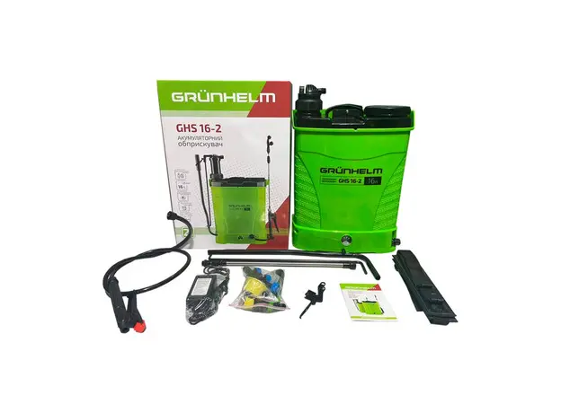 Опрыскиватель аккумуляторный Grunhelm GHS-16-2 16 л (BP133072) - изображение 3