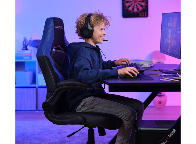 Кресло для геймеров Trust GXT703B Riye Blue (8713439251296) - изображение 7