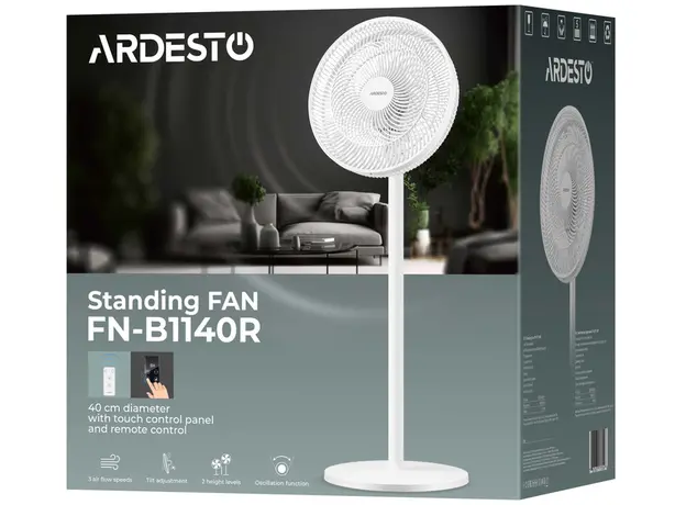 Вентилятор ARDESTO FN-B1140R - изображение 10