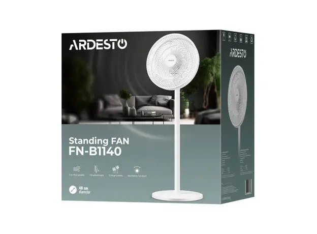 Вентилятор ARDESTO FN-B1140 - изображение 8