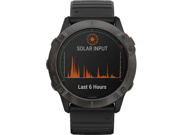 Спортивные часы Garmin Fenix 6X Pro Solar Titanium Carbon Gray DLC (010-02157-21) 