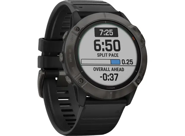 Спортивные часы Garmin Fenix 6X Pro Solar Titanium Carbon Gray DLC (010-02157-21) - изображение 2