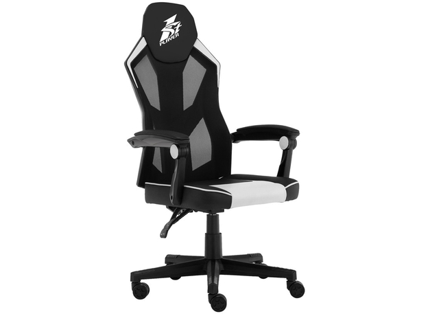 Кресло для геймеров 1stPlayer P01 Black-White - изображение 2