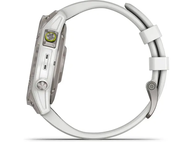 Спортивные часы Garmin Epix 2 Sapphire Carrera White Titanium (010-02582-21) - изображение 4