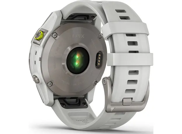 Спортивные часы Garmin Epix 2 Sapphire Carrera White Titanium (010-02582-21) - изображение 5
