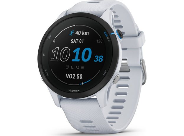 Смарт-часы Garmin Forerunner 255 Music 46 mm Whitestone (010-02641-31) - изображение 3
