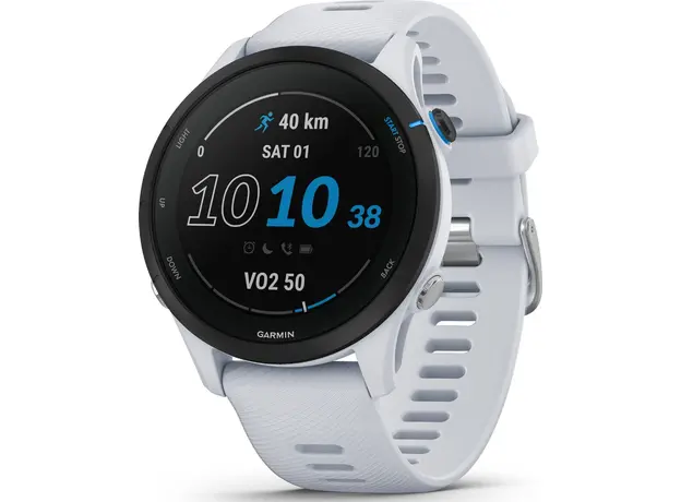 Смарт-часы Garmin Forerunner 255 Music 46 mm Whitestone (010-02641-31) - изображение 3