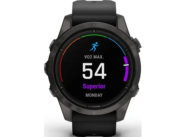 Смарт-часы Garmin Epix Pro (Gen 2) 42mm Sapphire Carbon Grey Dlc Titanium with Black Band (010-02802-15) - изображение 2
