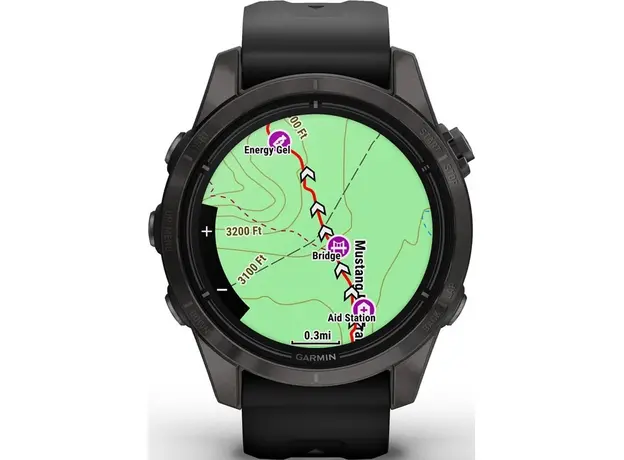 Смарт-часы Garmin Epix Pro (Gen 2) 42mm Sapphire Carbon Grey Dlc Titanium with Black Band (010-02802-15) - изображение 4
