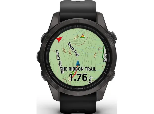 Смарт-часы Garmin Epix Pro (Gen 2) 42mm Sapphire Carbon Grey Dlc Titanium with Black Band (010-02802-15) - изображение 7