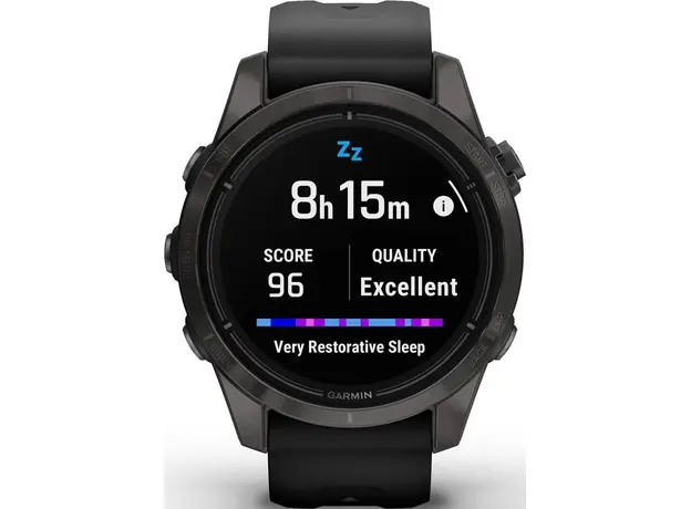 Смарт-часы Garmin Epix Pro (Gen 2) 42mm Sapphire Carbon Grey Dlc Titanium with Black Band (010-02802-15) - изображение 8