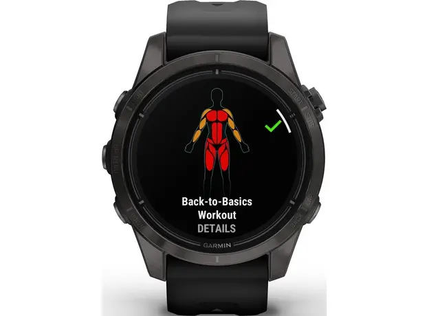 Смарт-часы Garmin Epix Pro (Gen 2) 42mm Sapphire Carbon Grey Dlc Titanium with Black Band (010-02802-15) - изображение 10