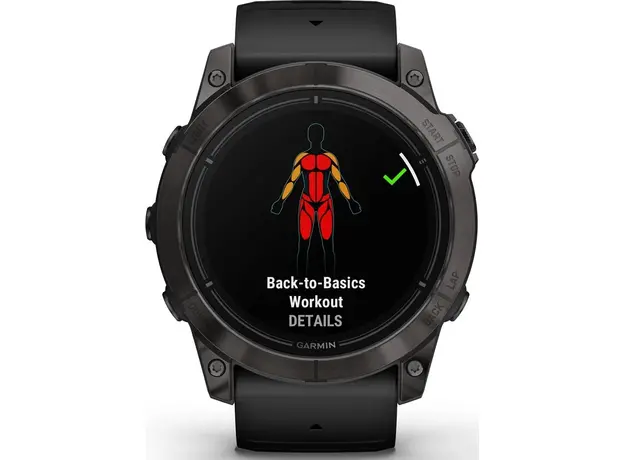 Смарт-часы Garmin Epix Pro (Gen 2) 51mm Sapphire Carbon Grey Dlc Titanium with Black Band (010-02804-01) - изображение 4