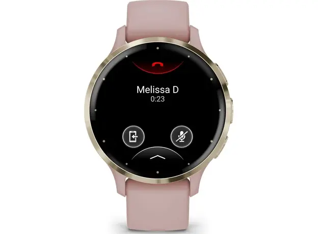 Смарт-часы Garmin Venu 3S Soft Gold Stainless Steel Bezel with Dust Rose Case and Silicone Band (010-02785-03) - изображение 8