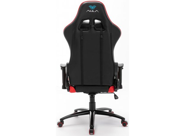 Кресло игровое Aula F1029 Gaming Chair Black+red (6948391286181) - изображение 6