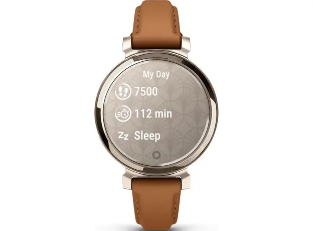 Garmin Lily 2 Classic Cream Gold with Tan Leather Band (010-02839-02) - изображение 5