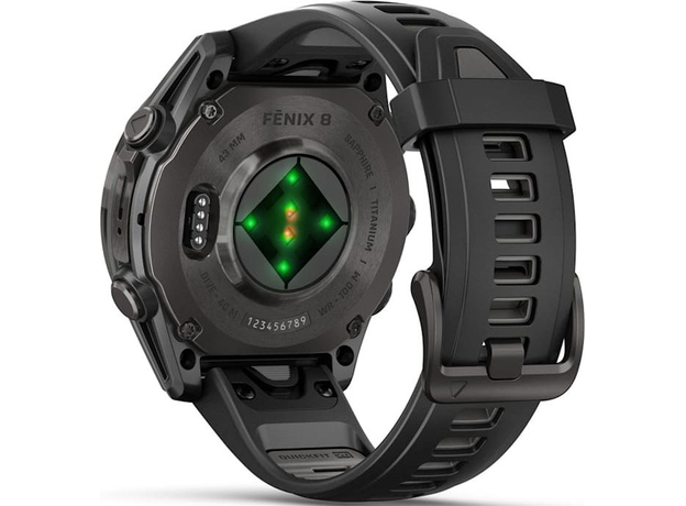 Смарт-часы Garmin fenix 8 43mm AMOLED Sapphire Carbon Grey Titanium (010-02903-21) - изображение 3