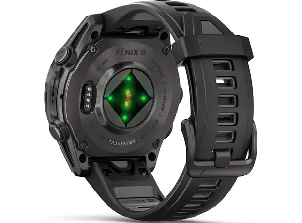 Смарт-часы Garmin fenix 8 43mm AMOLED Sapphire Carbon Grey Titanium (010-02903-21) - изображение 3