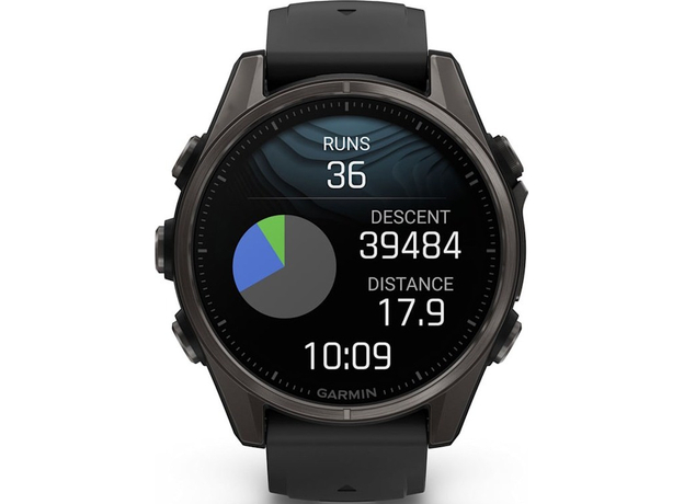 Смарт-часы Garmin fenix 8 43mm AMOLED Sapphire Carbon Grey Titanium (010-02903-21) - изображение 4