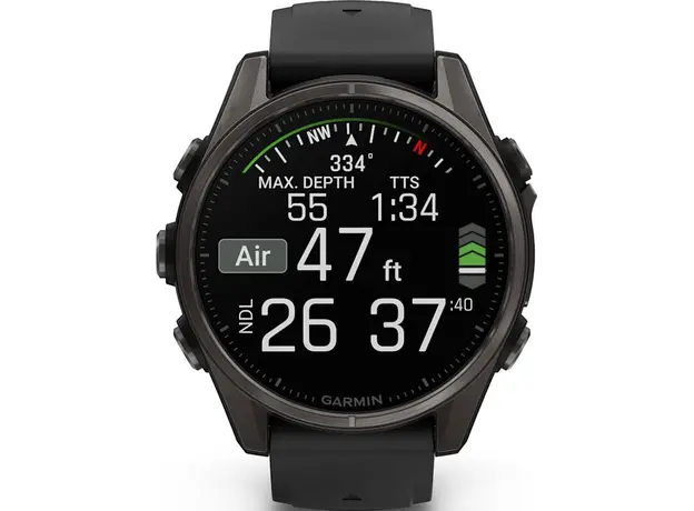 Смарт-часы Garmin fenix 8 43mm AMOLED Sapphire Carbon Grey Titanium (010-02903-21) - изображение 5