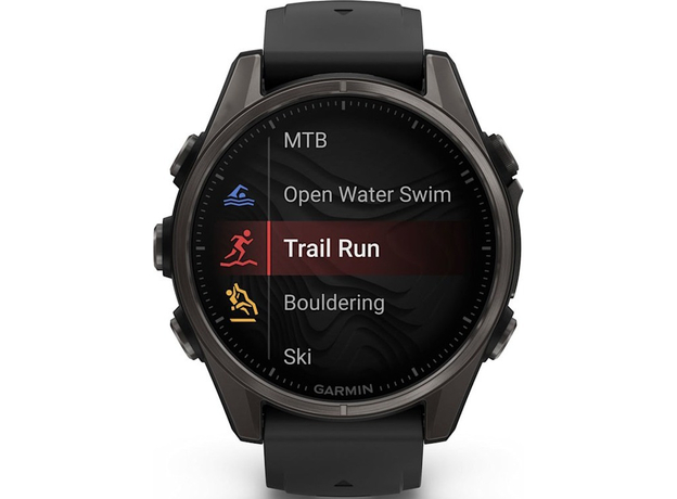 Смарт-часы Garmin fenix 8 43mm AMOLED Sapphire Carbon Grey Titanium (010-02903-21) - изображение 6