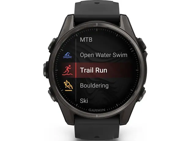 Смарт-часы Garmin fenix 8 43mm AMOLED Sapphire Carbon Grey Titanium (010-02903-21) - изображение 6