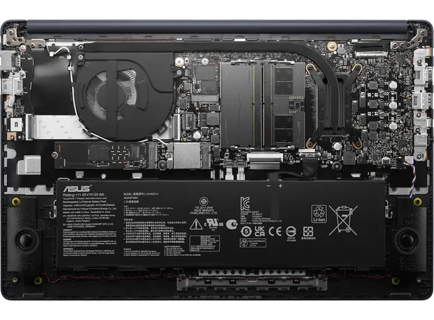 Ноутбук Asus ExpertBook B1 B1503CVA [B1503CVA-S70493] (90NX0801-M00J00) Gentle Grey - изображение 21