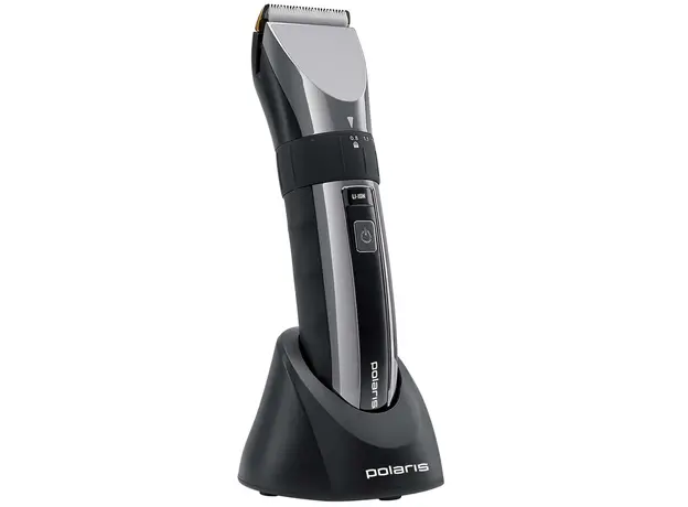 Машинка для стрижки волос POLARIS PHC 4111 Чорний/Хром 
