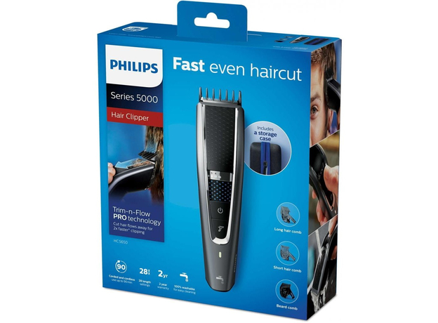 Машинка для стрижки PHILIPS Series 5000 HC5650 (HC5650/15) - изображение 3