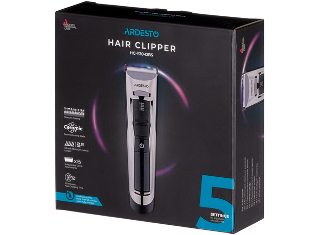 Машинка для стрижки волос ARDESTO HC-Y30-DBS - изображение 9
