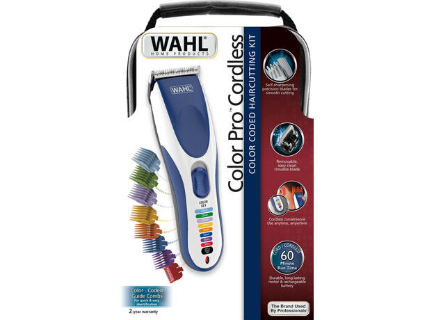 Машинка для стрижки волос + мини-триммер WAHL Color Pro Cordless Combo 09649-916 - изображение 4