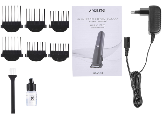 Машинка для стрижки волос Ardesto HC-Y32-B 5 Вт - изображение 6