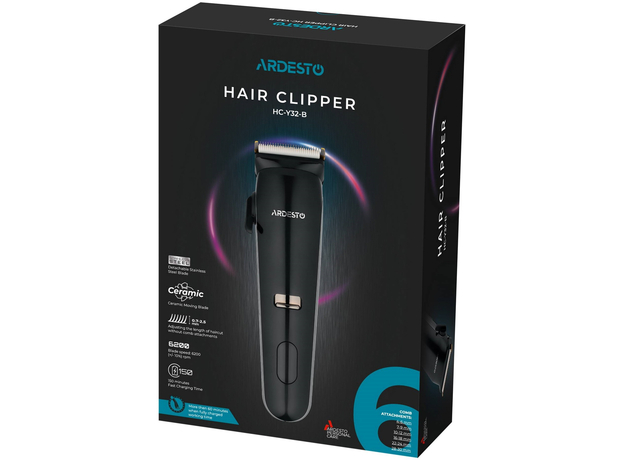 Машинка для стрижки волос Ardesto HC-Y32-B 5 Вт - изображение 7