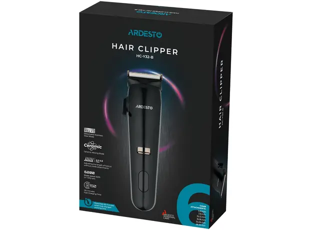 Машинка для стрижки волос Ardesto HC-Y32-B 5 Вт - изображение 7