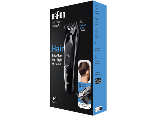 Машинка для стрижки волос Braun HairClip Series 5 HC5310 (4210201448679) - изображение 8