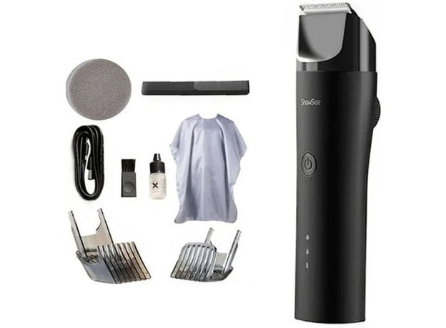 Машинка для стрижки волос Xiaomi ShowSee Electric Hair Clipper Black C4 (C4-BK) - изображение 8