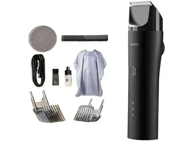 Машинка для стрижки волос Xiaomi ShowSee Electric Hair Clipper Black C4 (C4-BK) - изображение 8
