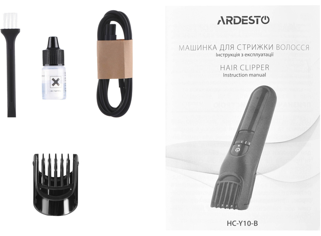 Машинка для стрижки волос Ardesto HC-Y10-B 5 Вт - изображение 6